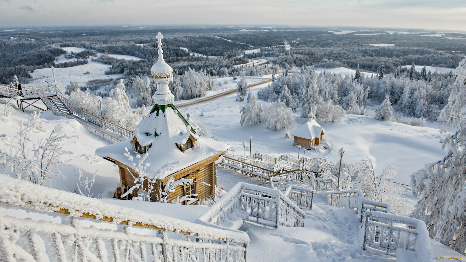Снежный храм в России